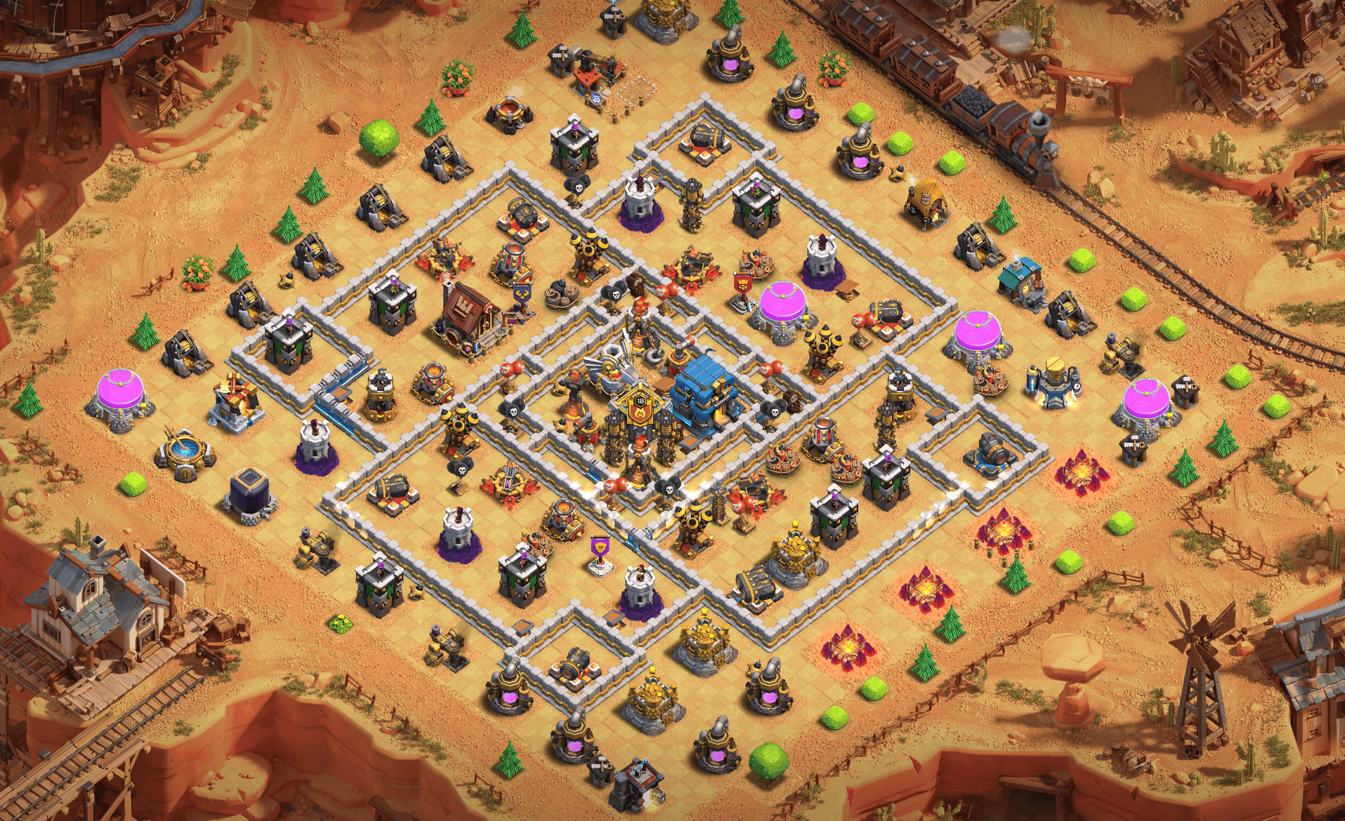 Anti 3 star war base